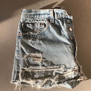 Vintage Levi cut off shorts